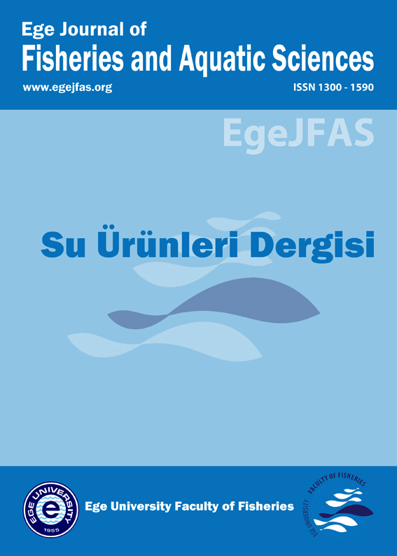 Su Ürünleri Dergisi C.34 Sayı: 3  