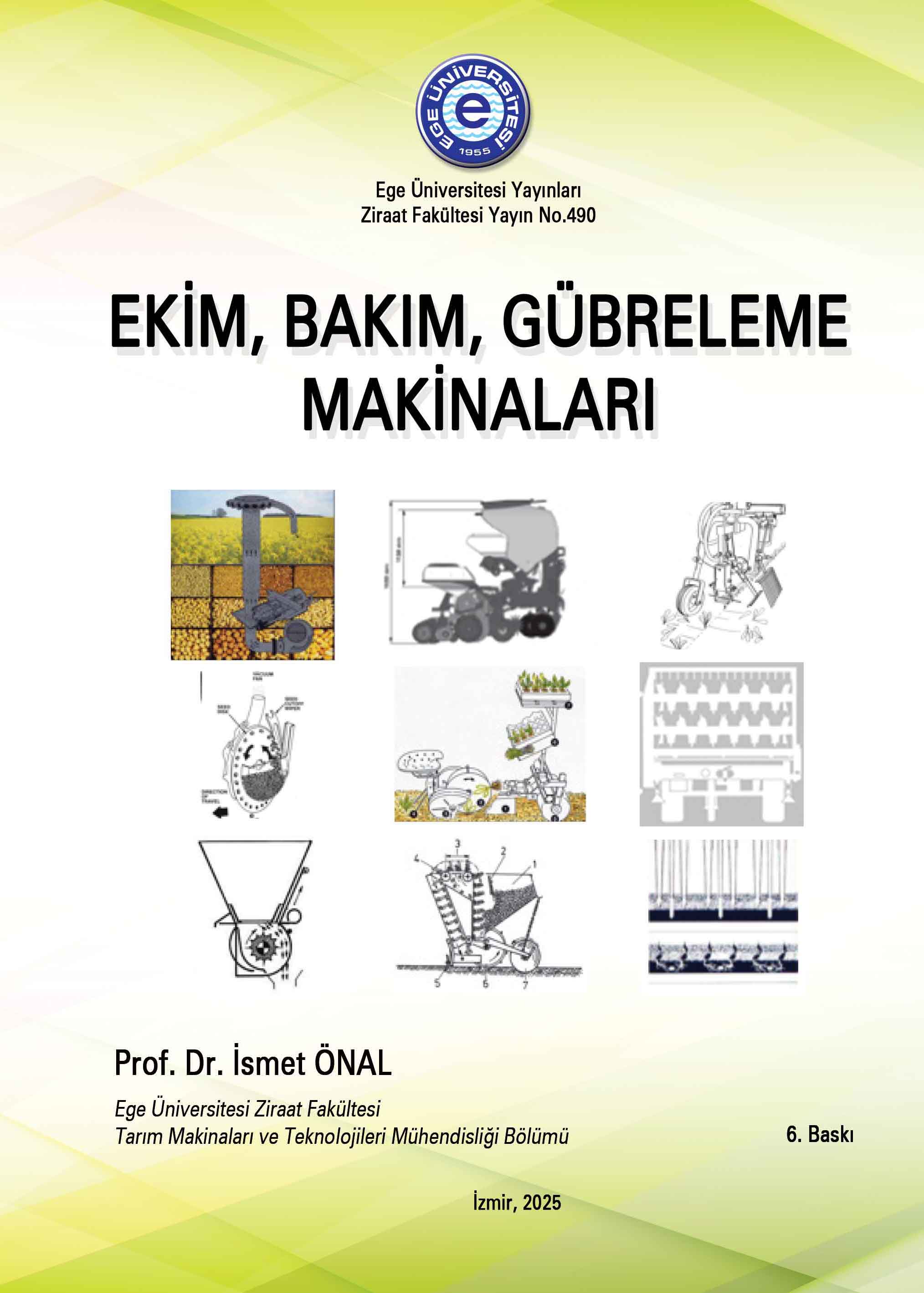 Ekim, Bakım, Gübreleme Makinaları 