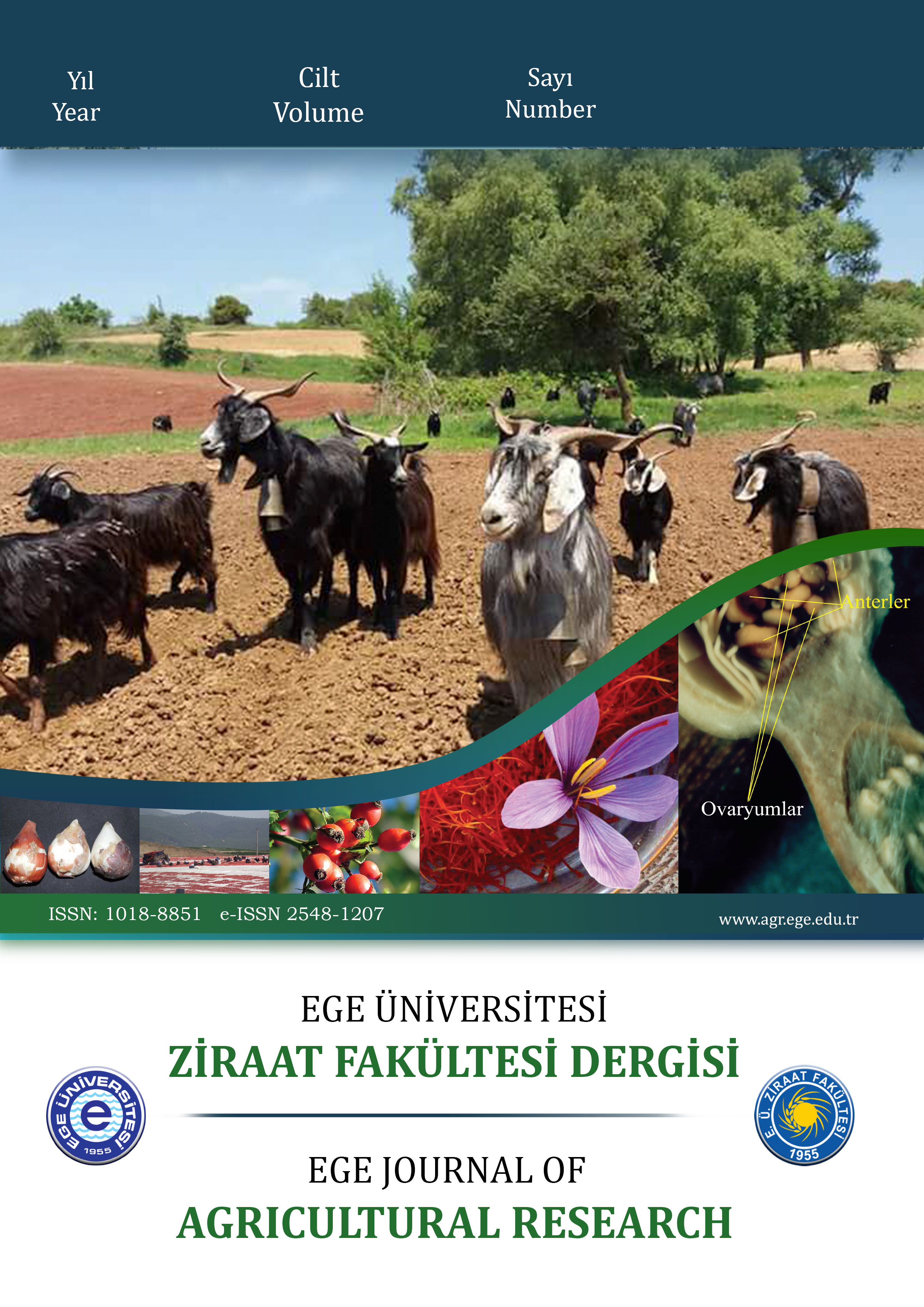 Ziraat Fakültesi Dergisi   Sayı:52/1  