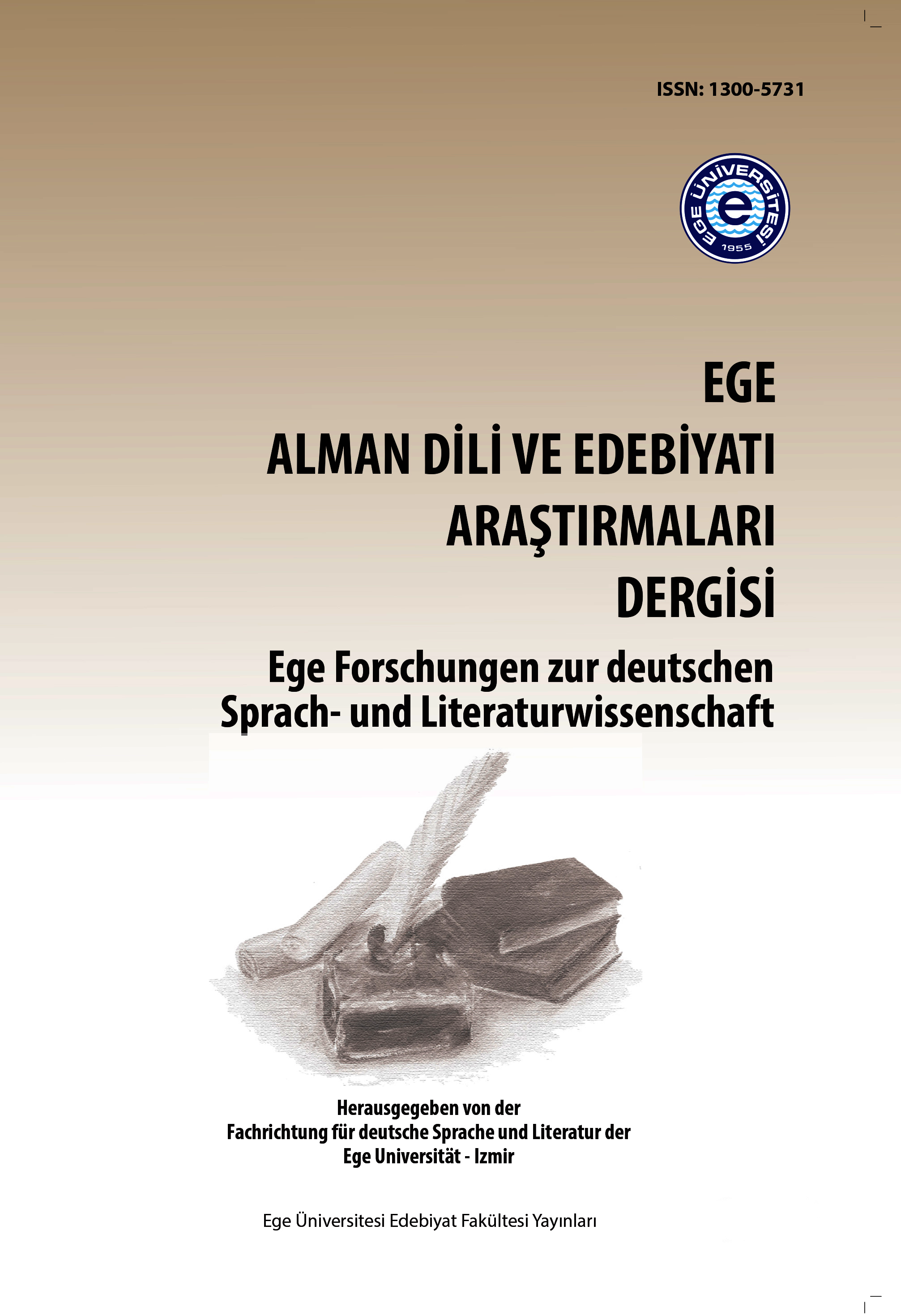 Ege Alman Dili ve Edebiyatı Araştırmaları Dergisi Sayı:6  