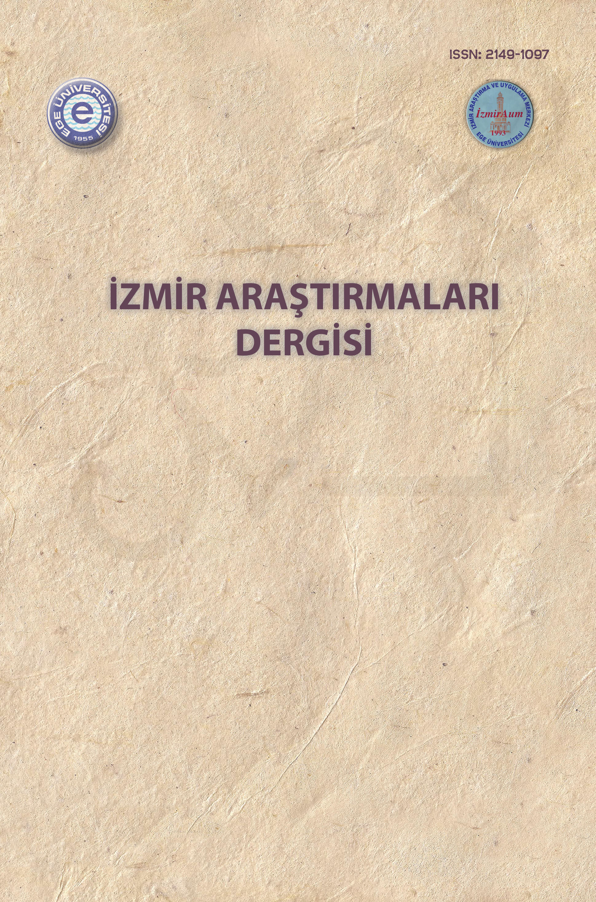 İzmir Araştırmaları Dergisi C:9  