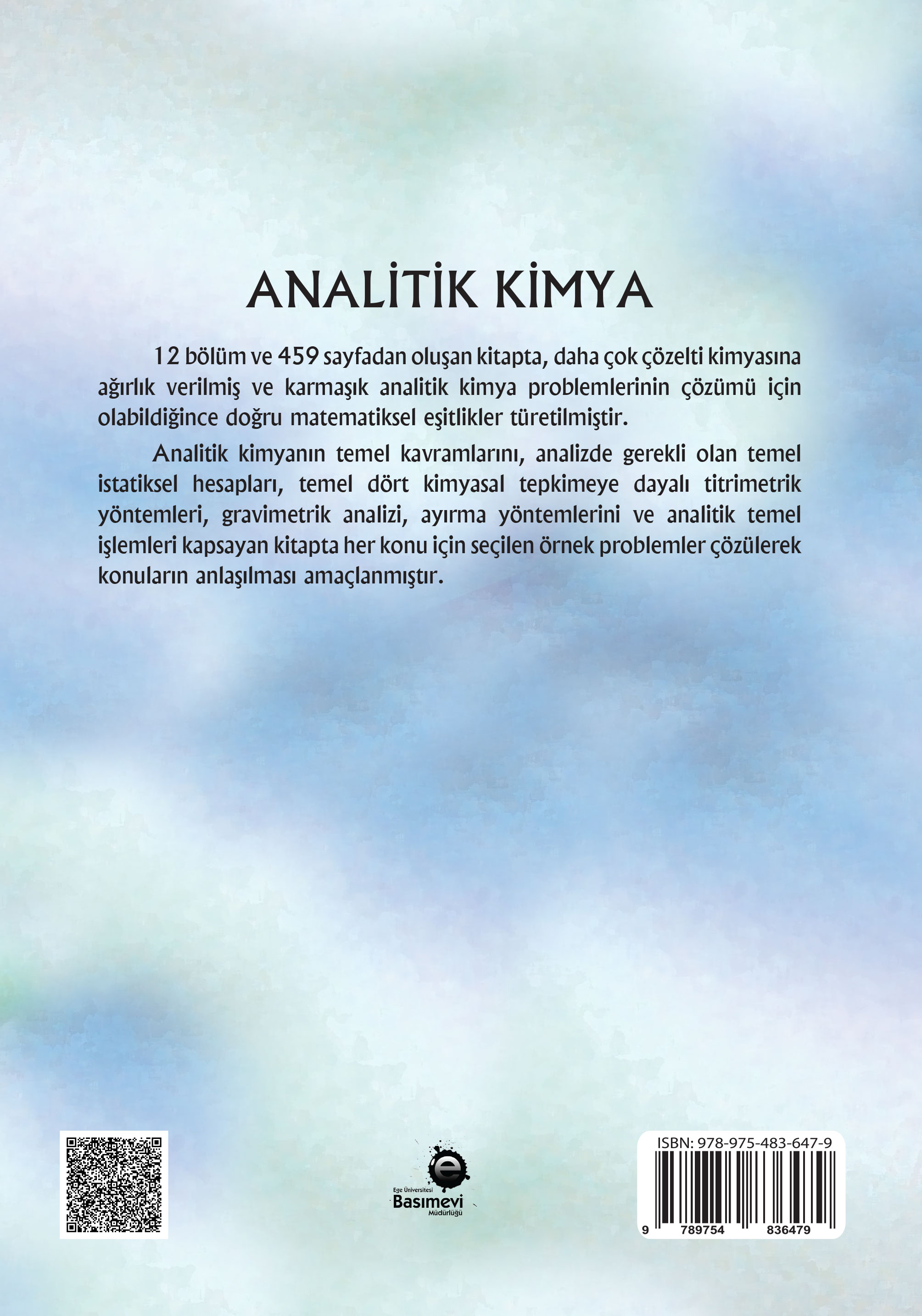 Analitik Kimya 6.B