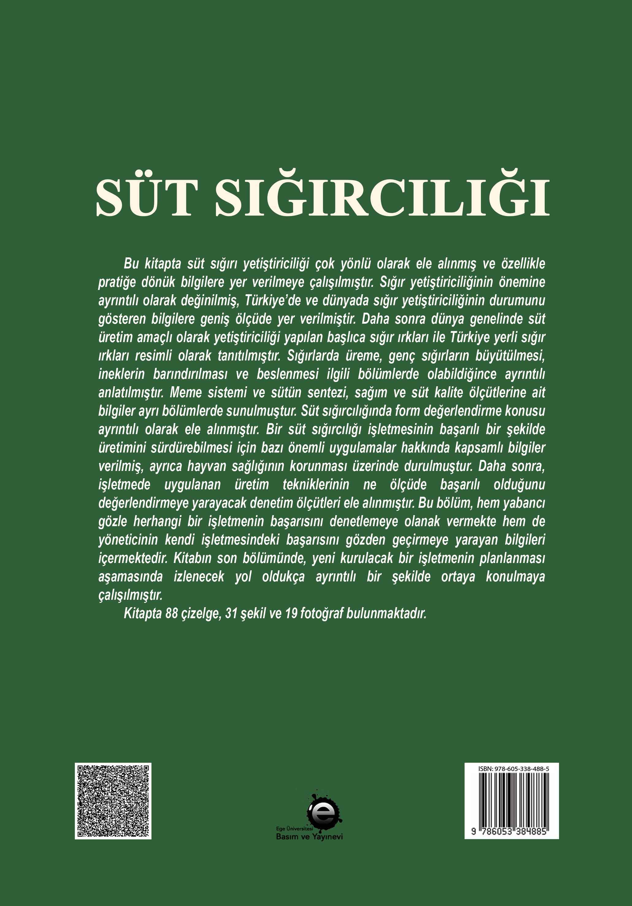 Süt Sığırcılığı  (Güncellenmiş 2. Baskı)