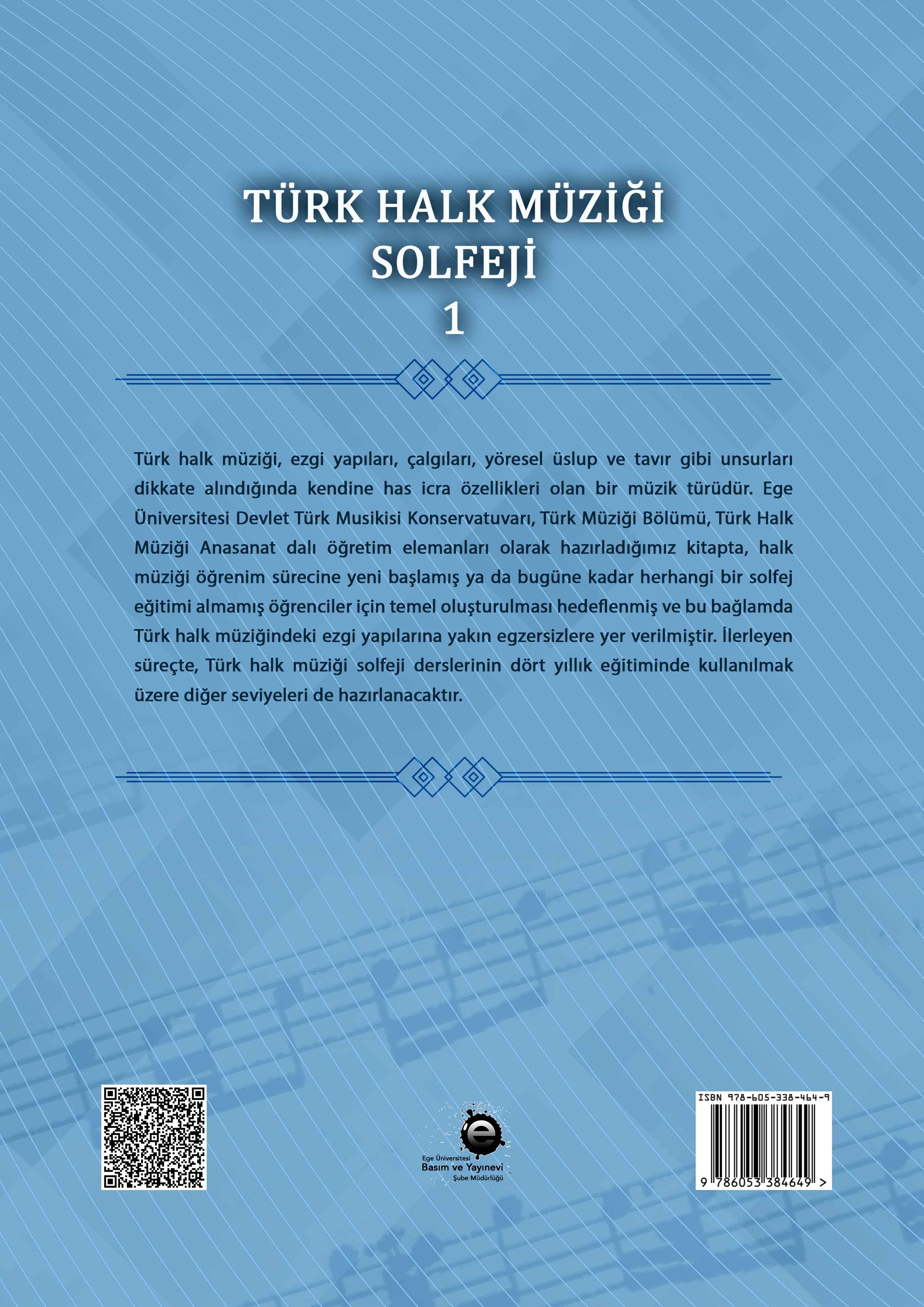 Türk Halk Müziği Solfeji 1